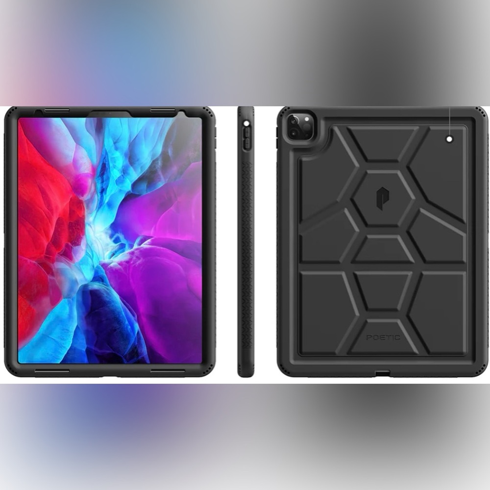 📱Poetic Black Turtle Skin Protector for 12.9” IPAD PRO. NWT.